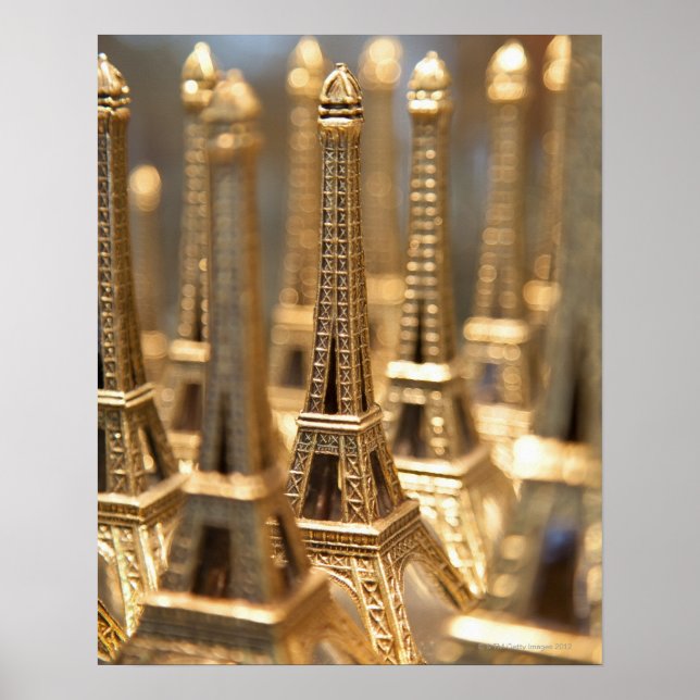 Souvenirs of Eiffel Tower Poster (Front)