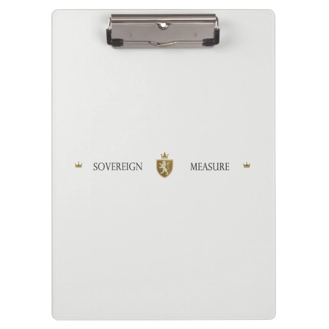 SOVEREIGN MEASURE CLIPBOARD (Front)