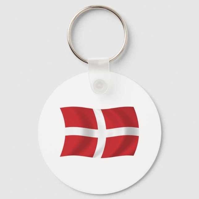 Sovereign Military Order of Malta Flag Keychain (Front)