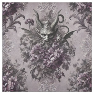 Sovereign of the Undead – Gothic Statement Tile Fabric