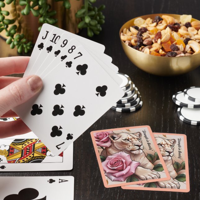 "Sovereign Rose Power" Playing Cards (In Situ)