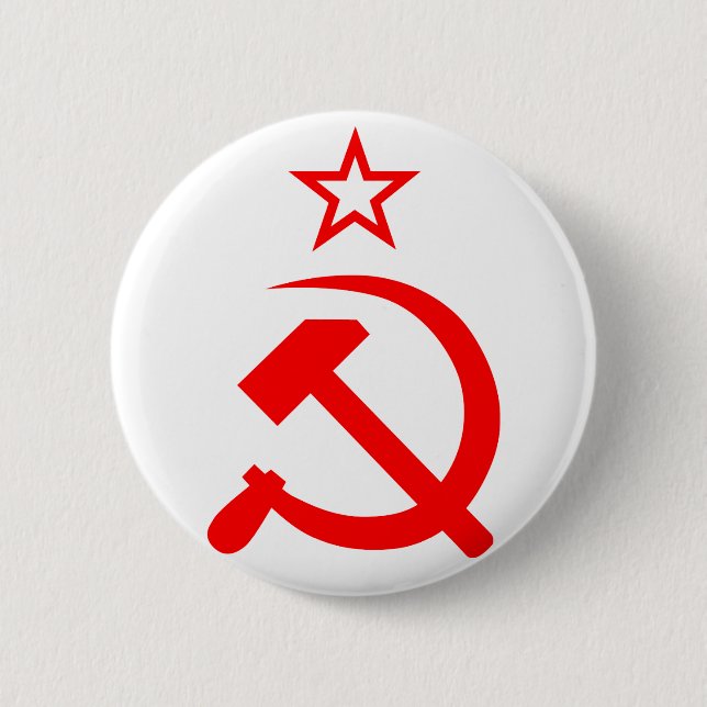 Soviet 2 6 cm round badge (Front)