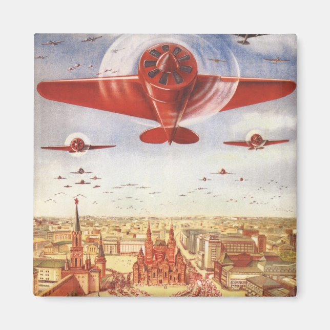 Soviet Aviation Magnet (Front)