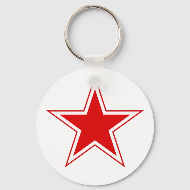 Soviet Aviation Red Star keychain (Front)