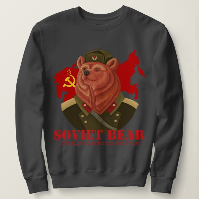 Soviet Bear Sweatshirt (Design Front)