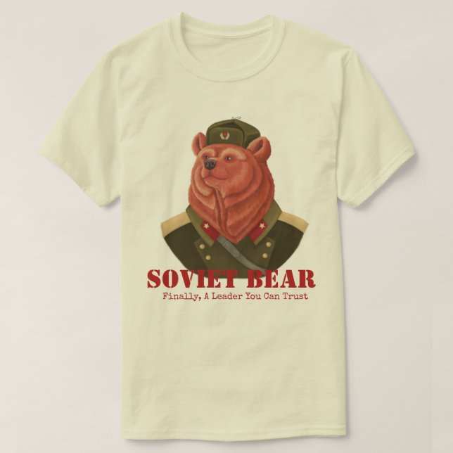 Soviet Bear T-Shirt (Design Front)