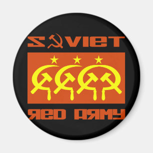Soviet CCCP Red Army Magnet