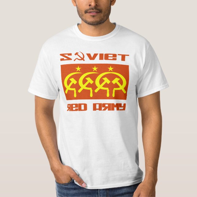 Soviet CCCP Red Army T-Shirt (Front)