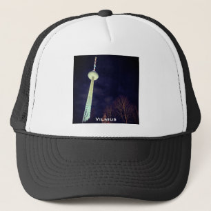 Soviet Era TV Tower - Vilnius, LT Trucker Hat