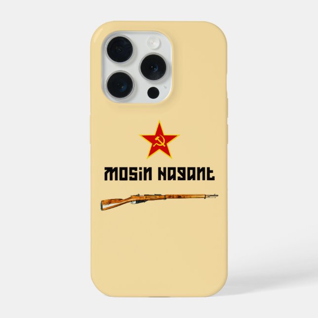 Soviet Mosin Nagant Rifle Phone Case (Back)