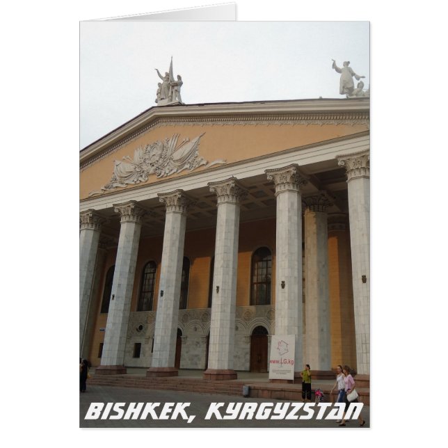 Soviet Opera House - Bishkek, Kyrgyzstan (Front)