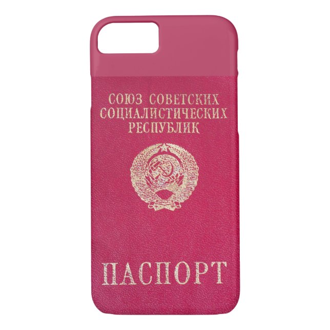 Soviet passport Case-Mate iPhone case (Back)