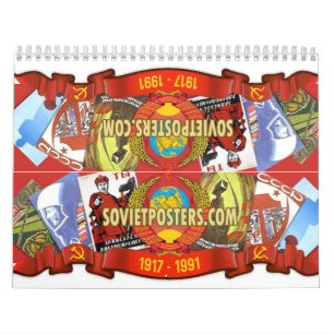 Soviet posters calendar