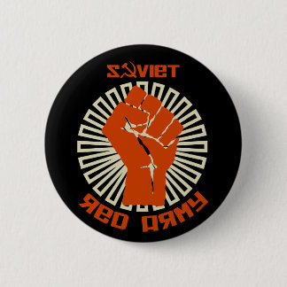 Soviet Red Army Coat of Arms 6 Cm Round Badge