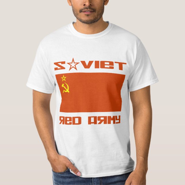 Soviet Red Army Flag T-Shirt (Front)
