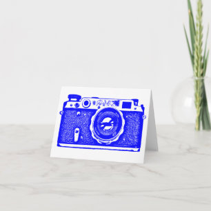 Soviet Russian Camera - Blue Card