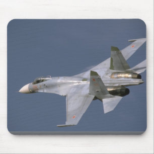 Soviet SU-27 In Flight Mouse Pad