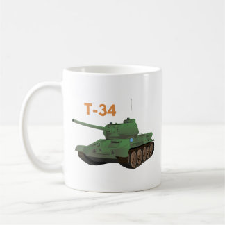 Soviet T-34 Tank Coffee Mug