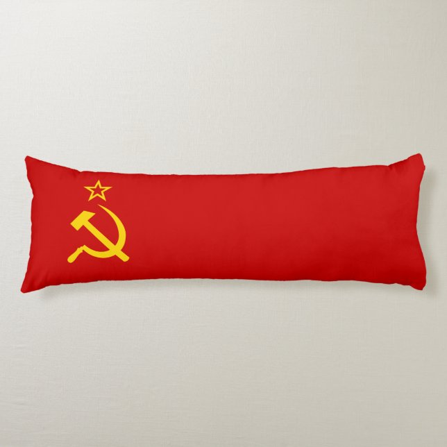 Soviet Union Flag Body Cushion (Front)
