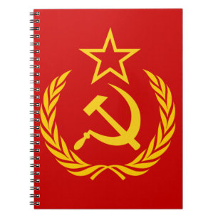 Soviet Union Flag Notebook