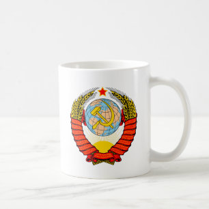 Soviet Union National Emblem Coffee Mug