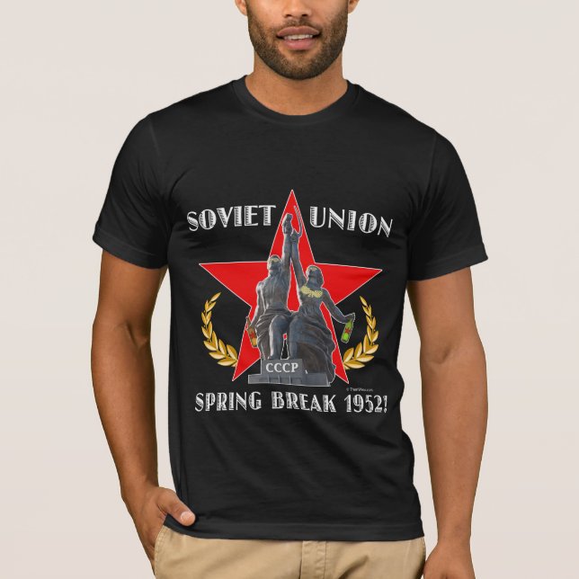 Soviet Union Spring Break 1952 (Dark) T-Shirt (Front)