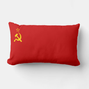 Soviet Union (USSR) (Communist Hammer and Sickle) Lumbar Cushion