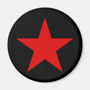 Soviet USSR Communist Military Red Star  Magnet