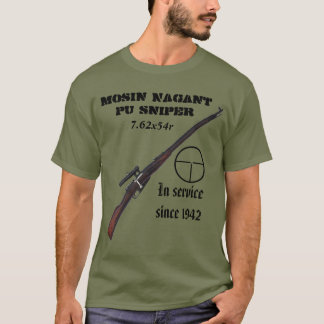Soviet ww2 Mosin Nagant Sniper T Shirt !
