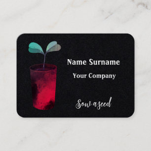 Sow a seed business card