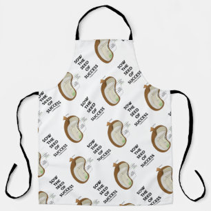 Sow The Seed Of Success Dicotyledon Bean Seed Apron