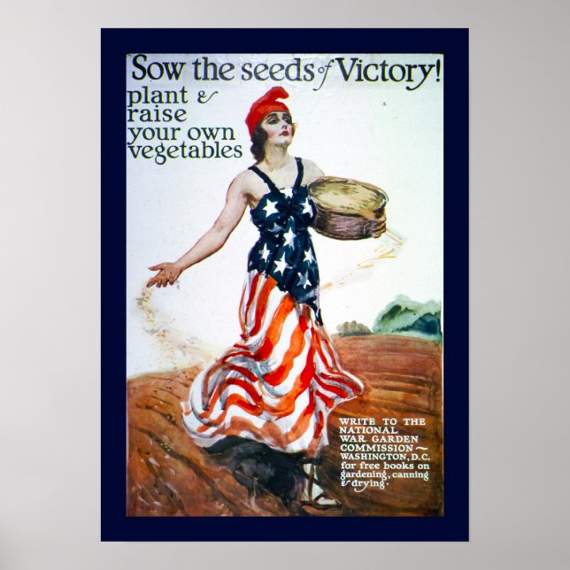 Sow the Seeds of Victory Poster (Front)