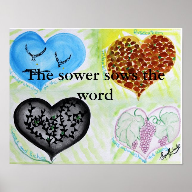 Sow The Word Poster (Front)