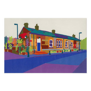 Sowerby Bridge Station Jubilee Refreshment Rooms Poster