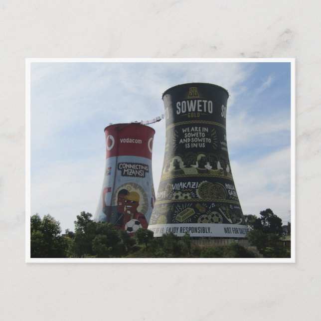soweto towers postcard (Front)