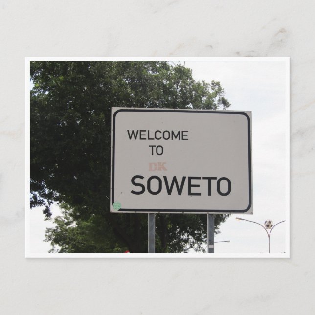 soweto welcome postcard (Front)