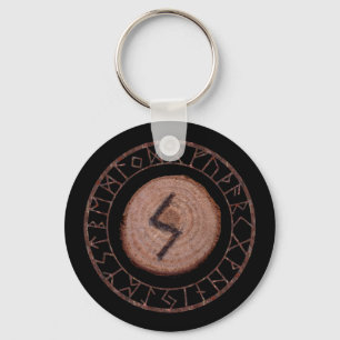 Sowilo - Elder Futhark rune Key Ring