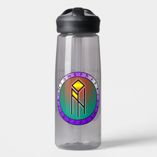 Sowilo "Success" Rune Stone Water Bottle