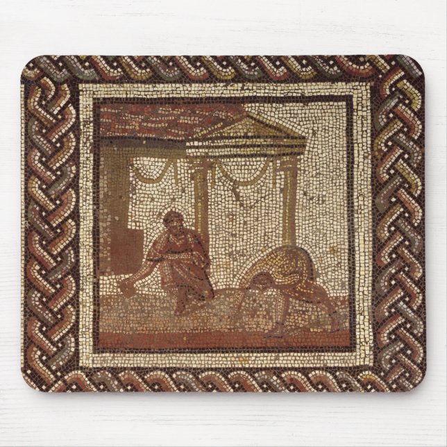 Sowing beans, from Saint-Roman-en-Gal Mouse Pad (Front)