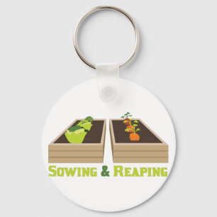 Sowing & Reaping Key Ring