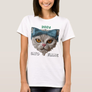 Soy como un gato elegante, que encarna gracia T-Shirt
