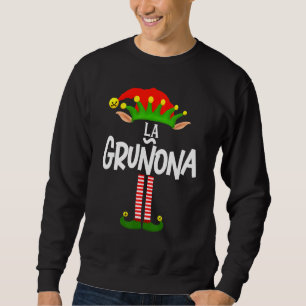 Soy La Gruñona Elf Family Group Matching In Spanis Sweatshirt