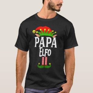 Soy Papa Elfo Elf Family Group Matching In Spanish T-Shirt
