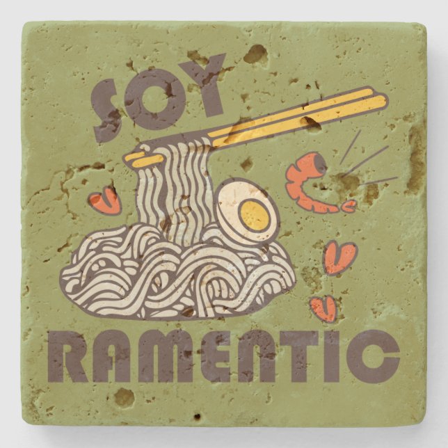 Soy Ramentic Stone Coaster (Front)