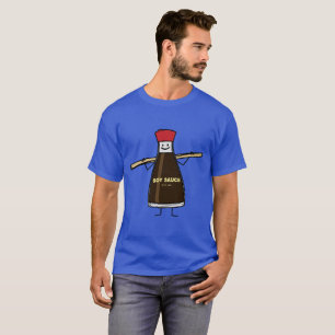 Soy Sauce Bottle condiment Asian chopsticks T-Shirt