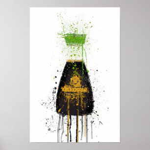 Soy Sauce Reduced Salt Poster