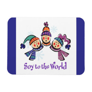 Soy to the World Choir Magnet