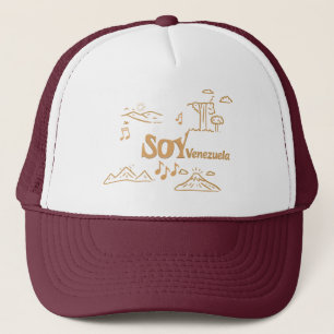 Soy Venezuela Desierto, Selva, Nieve y Volcán Trucker Hat