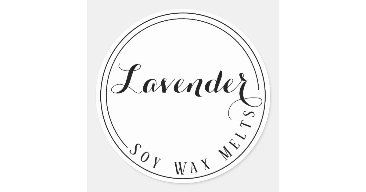 Wax melt labels