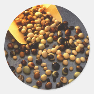 Soybeans Classic Round Sticker